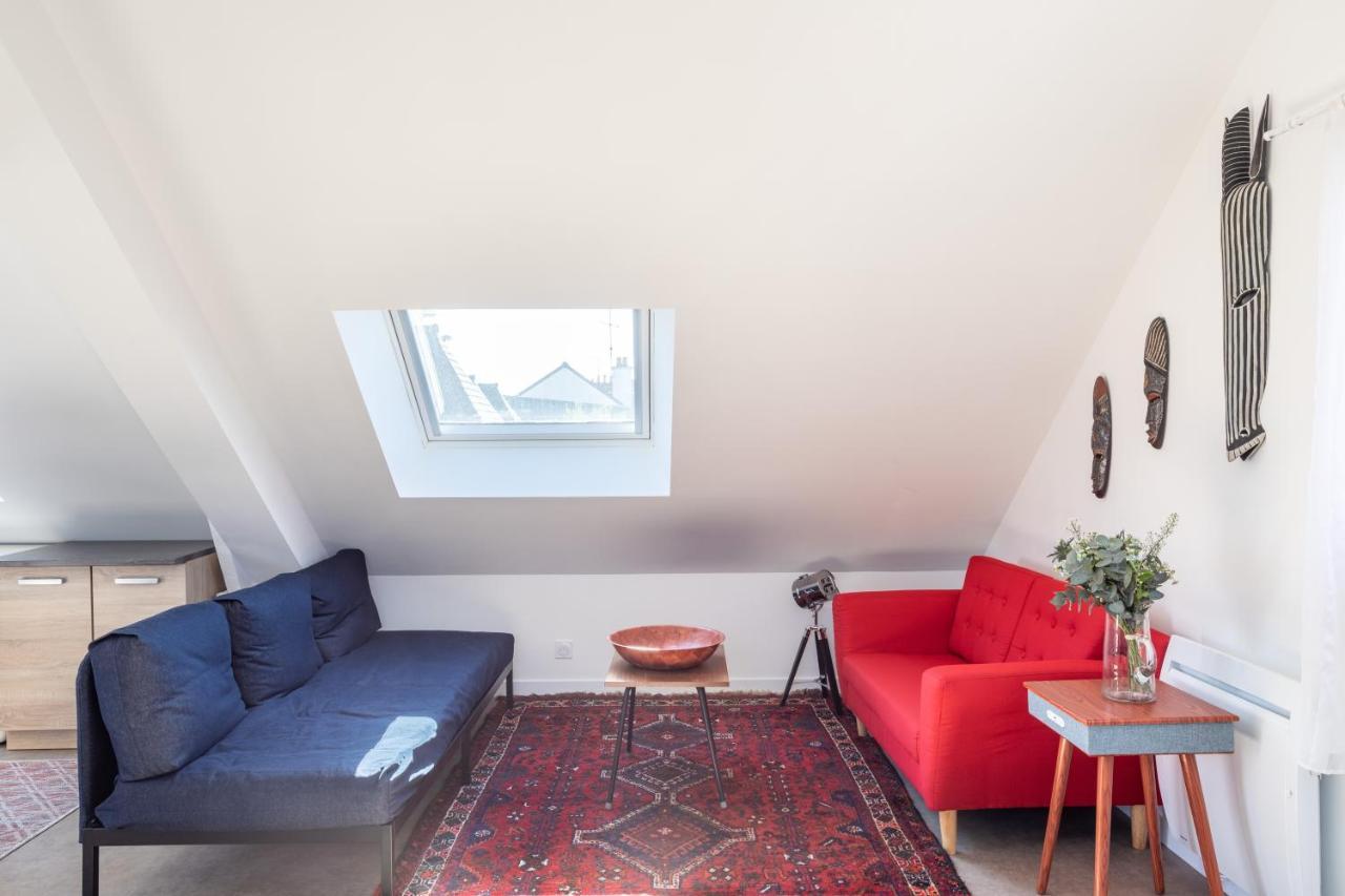 Teranga - Studio Avec Grande Terrasse Dans Rennes Exteriör bild