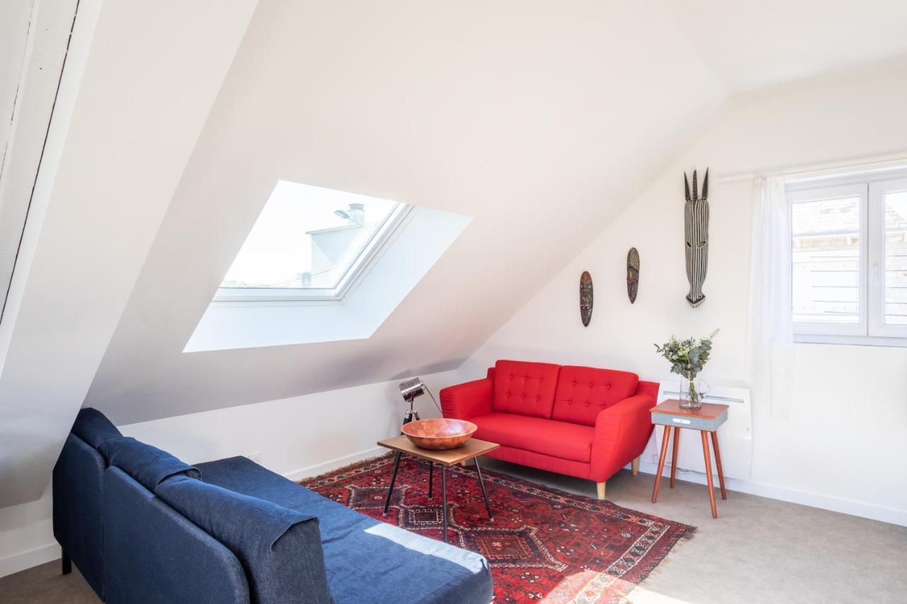 Teranga - Studio Avec Grande Terrasse Dans Rennes Exteriör bild